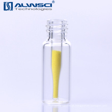 Material de vidro base cônica 0.15ml micro inserções para 8-425 frascos